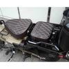Honda Trail CT125 V2 Cushion Set for Honda Hunter Cub CT125 (Mixed Patterns/Dark Brown) (JA55/JA65)