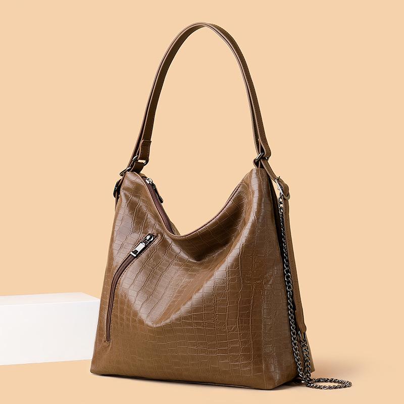 

Women s bag 2025 new casual versatile niche high-end sense bucket bag fashion shoulder bag commuter chain backpack for women хаки