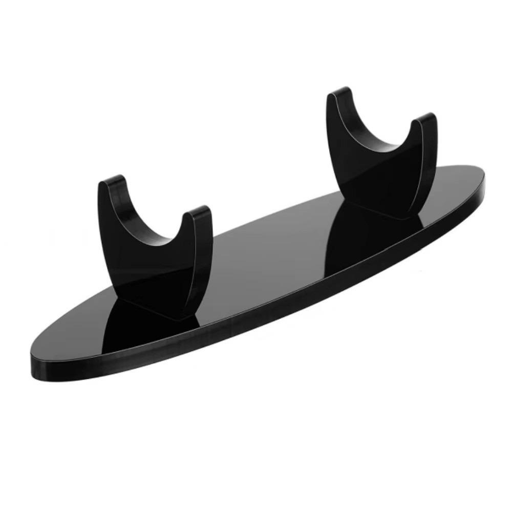 

Acrylic Pen Holder Desk Pencil Holder Paintbrush Rack Display Stand Organizer Stationery Makeup Brush Rack чорний