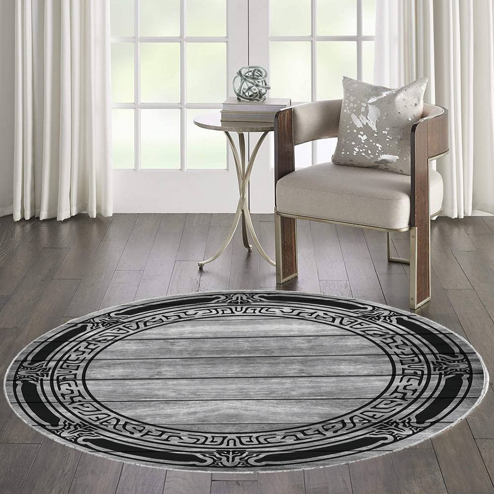 

Mosimoso Home RC1360 Ковер с принтом на подошве в горошек 100x100 cm