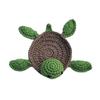 Funny Knitted Tea Coaster Insulation Anti-scald Tortoise Coaster Cute Cartoon Tabletop Cup Holder Home