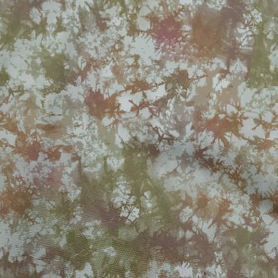 Cotton Flex Waldgrüner Stoff, Batikstoff, Bastelprojekte, Dekostoff, bedruckt, Meterware, 101,6 cm