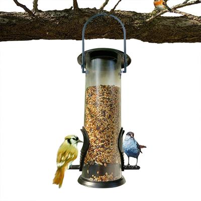 Vogelfutterspender, hängender Futterspender, Papageien-Futterbox für den Balkon im Freien