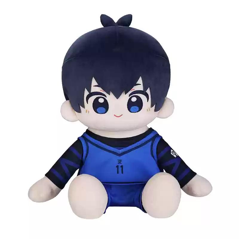 40cm Bleu Prison Bachira Meguru Isagi Yoichi Nagi Seishiro Mikage Reo Chigiri Hyoma Itoshi Rin Poupée en Peluche Oreiller Peluche 40cm doll