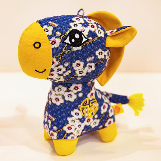 2026 Year of The Horse Doll Pendant National Style Fabric Plush Toy Good Luck Lively Desktop Ornament Festival Gift