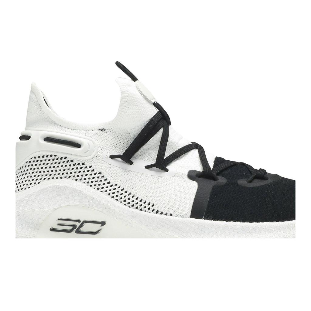 Under Armour Curry 6 'Working Excellence' (Unisex) White / Black Basketball Shoes 3020612 101