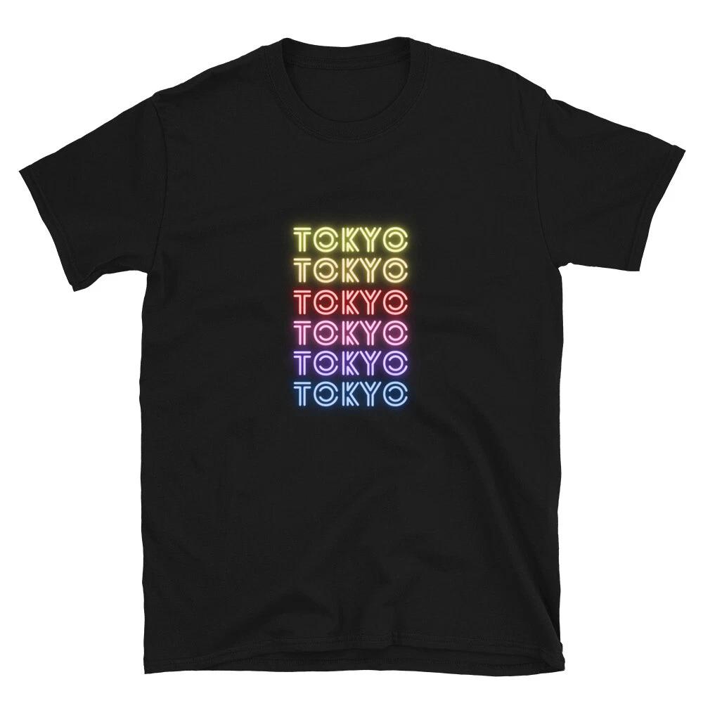 Tokyo City Proud Travel Text Design Classic Fit T-Shirt 2XL
