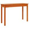 Console Table Wax Brown 110 x 40 x 75 cm Solid Pine Wood
