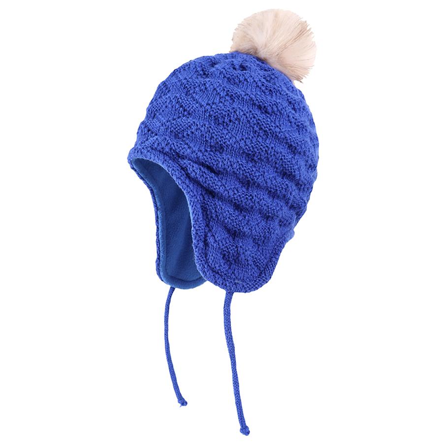 Toddler Kids Infant Winter Hat,Earflap Knit Warm Cap Fleece Lined Beanie for Baby Boys Girls