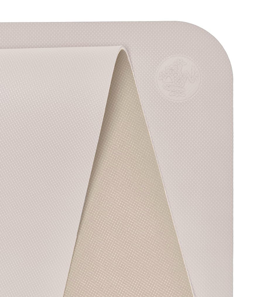 Manduka 5mm BEGIN Yoga Pilates Training Exercise Mat Sandalwood Mat, Lightweight, Thick, Reversible, Portable, Mat, /