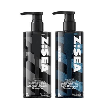 Ocean Supreme Men's Fruit Acid Anti-Acne Shampoo & Shower Gel Set