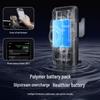 Dual Motor Electric Rotating Car Phone Holder with Wireless Fast Charging