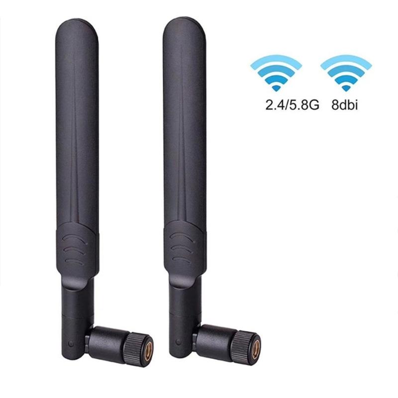 External Feather Antennas for WiFi Routers Double Band 2.4GHz 5.8GHz High Performances Signal Amplifiers