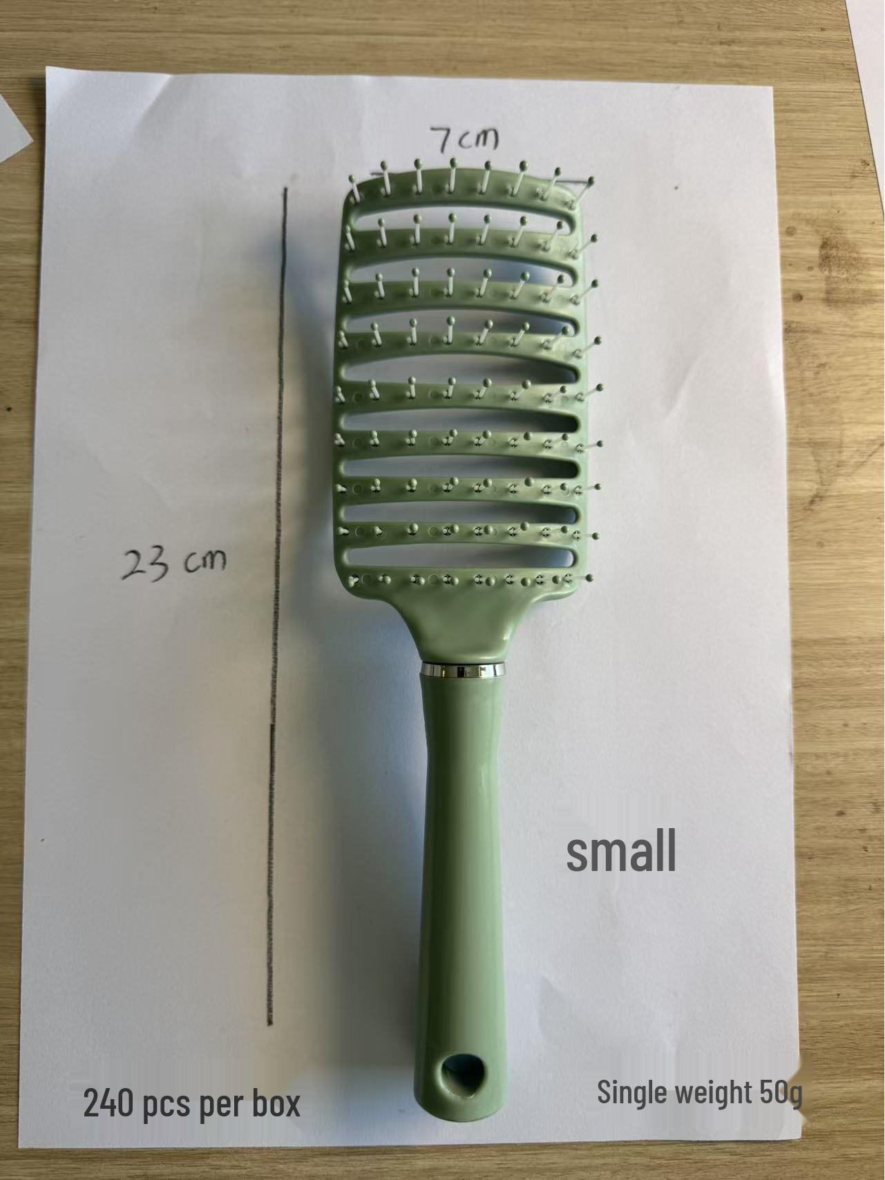 

Пушистая электростатическая U-образная расческа для укладки двойного назначения