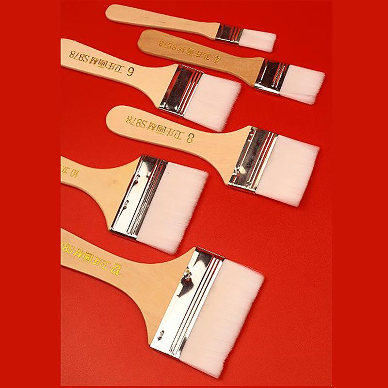 Barbecue Paint Brushes Big Large Area Paint Brush For Oil Painting Stains Varnishes Glues And Gesso Home Chip Cleaning Tools