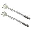 Stainless Steel Telescopic Extendable Back Scratcher Home Massage Kit Portable Clip-On Tool Home Scratching Massage Kit