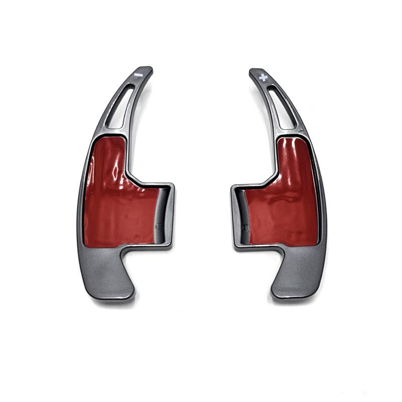2 Pcs Car Steering Wheel Paddle Shifter Cover For Ford Mustang 2015 2016 2017 2018 2019 2020 2021 2022 2023 ABS Trim Accessories