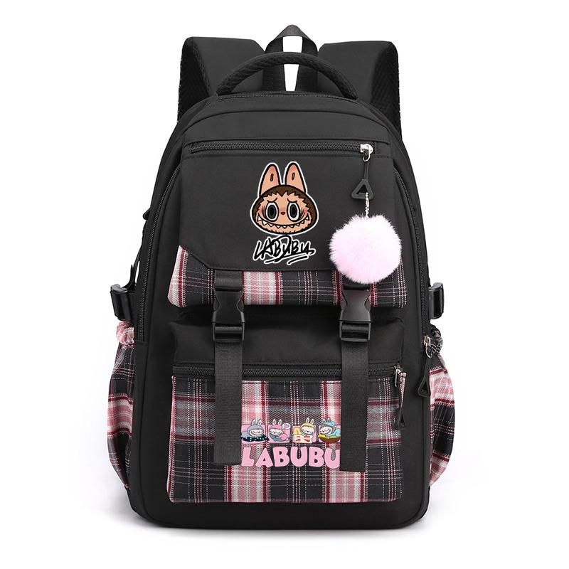 Cute Printed Backpack Large Capacity Waterproof Bookbag Boy Girl Schoolbag Women Travel Bag Kid Birthday Gift Mochila