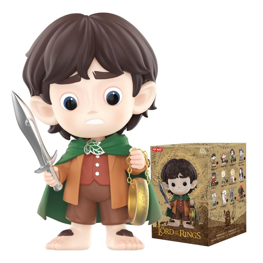 POPMART Lord of the Rings Series PopMart Gachapon Blind Box Figure Plastic Model Premium Toy PVC Soft Vinyl Original Character Birthday Gift [Peace]
