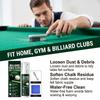 Cloth Cleaner Set for Billiard Table Cleaning, Pool Table Care with Brush and Towel for Regular Home Table Cleaning Use for Personal Cloth Care