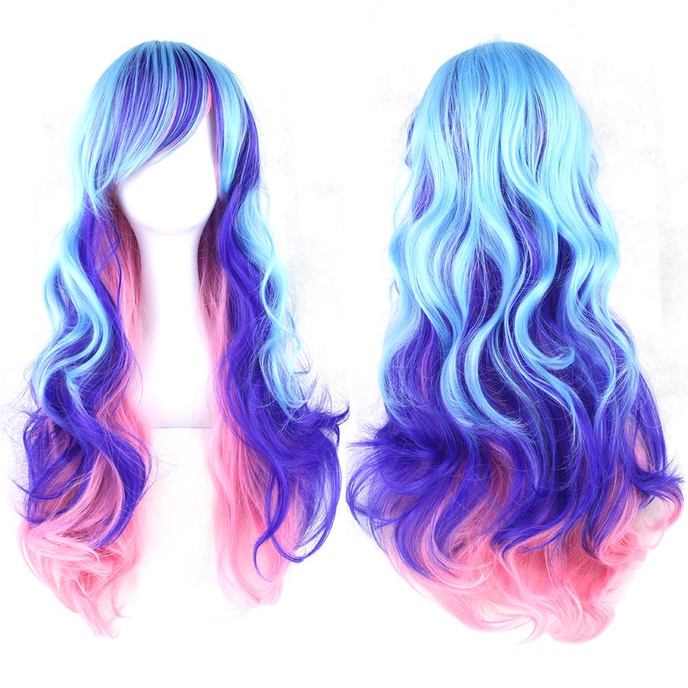 70cm Langes Haar Ombre Farbe Kostm Anime Haare Percken Synthetisch Party  Haare Cosplay Percke Peruca Pelucas gnstig kaufen  Preis, kostenloser  Versand, echte Bewertungen mit Fotos  Joom
