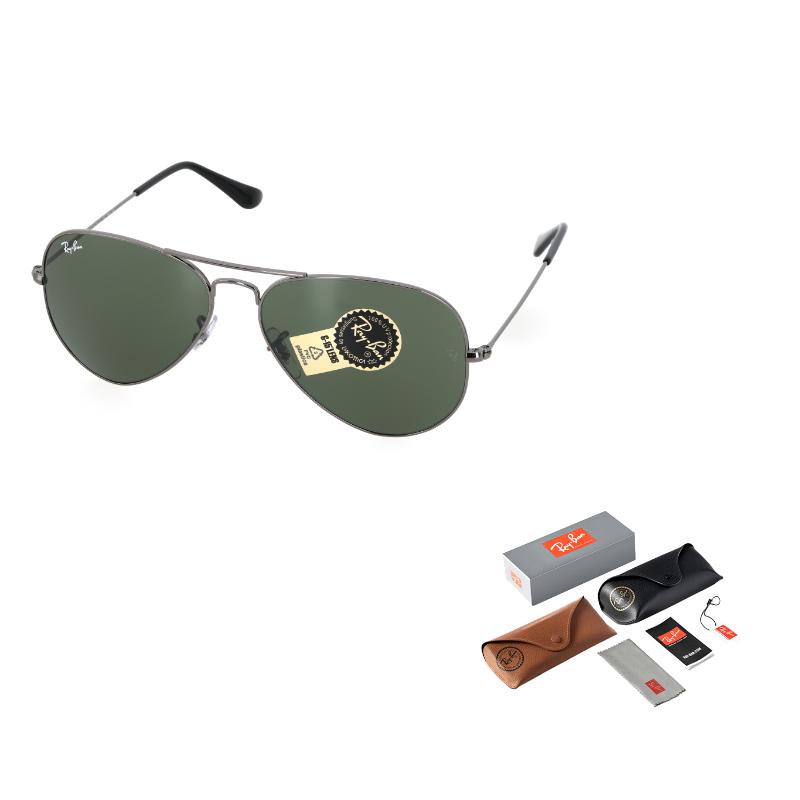 

Солнцезащитные очки RayBan Aviator Унисекс Очки Солнцезащитные очки 0RB3025 Черный 58