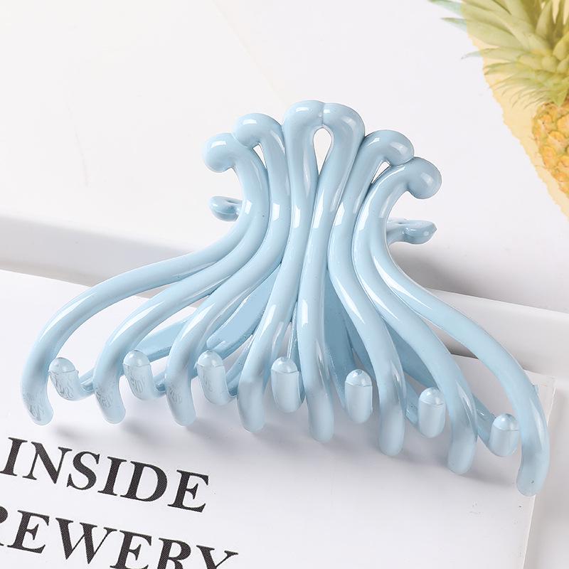 Geometric Forked Claw Clip: Japanese & Korean Fashion Hair Accessory for Women