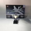 Airplane 1:72 Scale Aircraft F-14 Panda Fighter Souvenir Model White & Black ABS Plastic Assembly Plane Collection Decoration