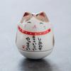 Japanese Ceramic Daruma Crafts Cartoon Lucky Cat Fortune Ornament Landscape Home Decor Accessories Gifts Living Room Decoration