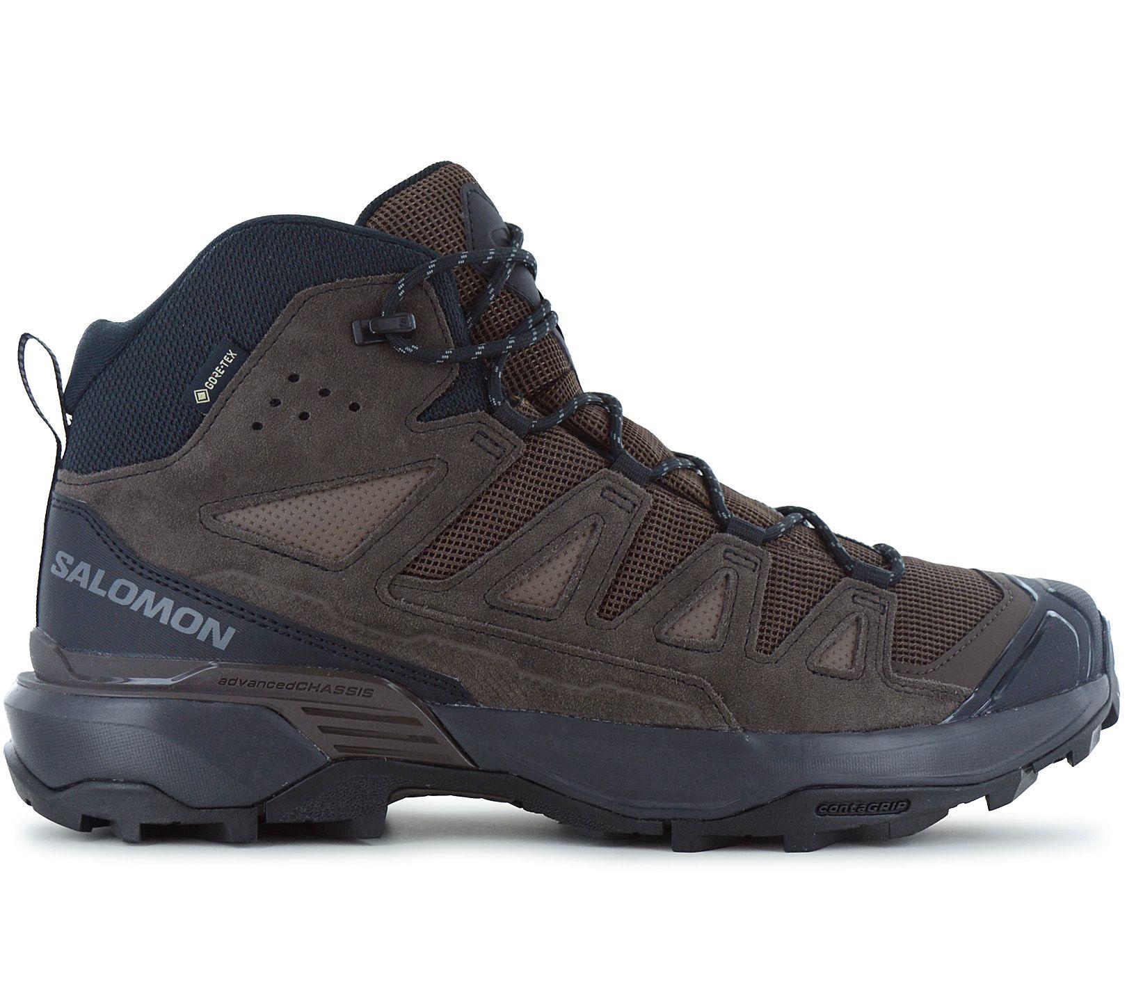 

Salomon X ULTRA 360 Кожаные Mid GTX - GORE-TEX - Мужские походные ботинки Треккинговые ботинки Коричневый 475709 ОРИГИНАЛ EU 42 2/3 UK 8.5 коричневый
