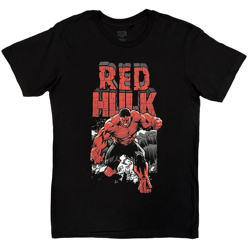 Comics Red Hulk Comic Licensed TShirt Unisexs L
