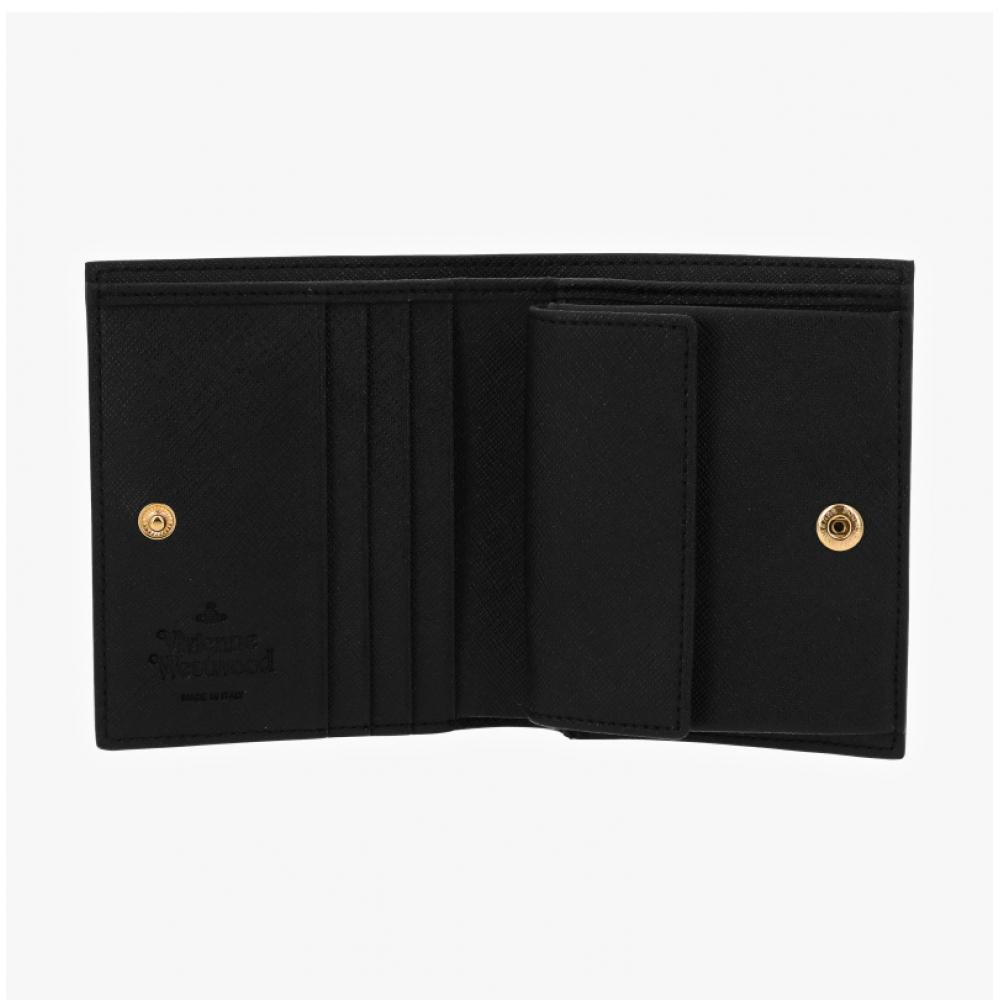 Vivienne Westwood 51150030w S0021 N402 Saffiano Billfold Bifold Wallet