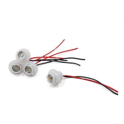 1156 P21W 1073 1141 7506 BA15s Automotive Light Bulb Wire Bundle, Socket Connector 4 Pack