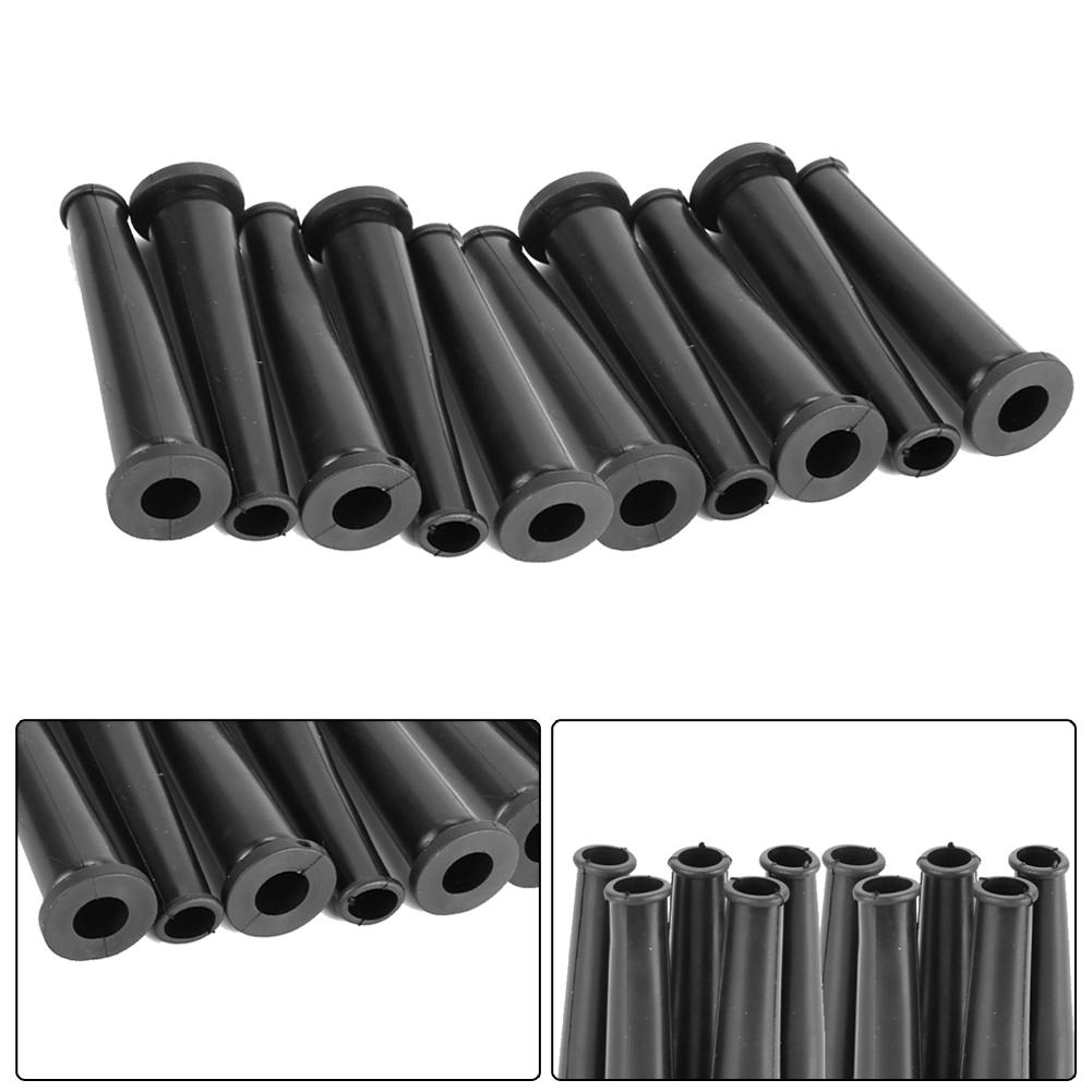 Angle Grinder Protector Cable Sleeve 10pcs 20 X 70mm 9mm/0.35Inch Black