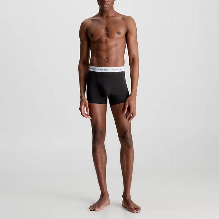 Calvin Klein Mid-Rise Logo Boxer Briefs 3-Pack Men underwear Multi-color U2662G-IOT