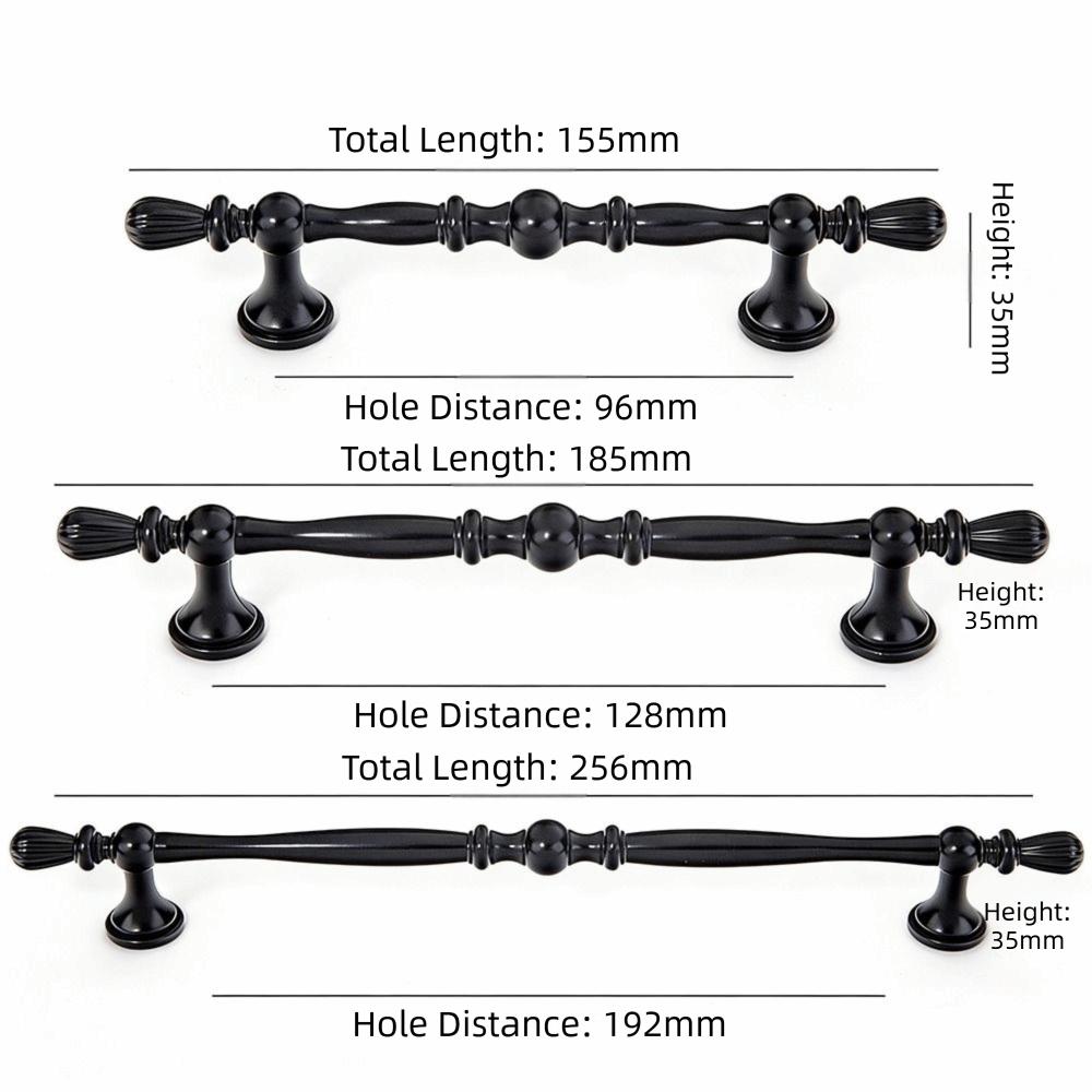 Nordic Style Wardrobe Door Handle Zinc Alloy Drawer Handle Cabinet Handle  Wine Cabinets