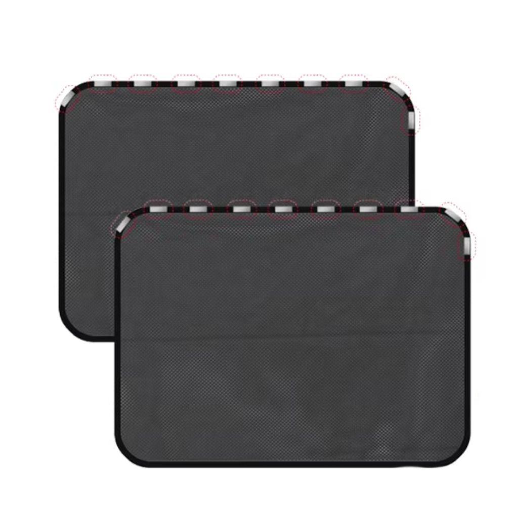 4 PCS Magnetic Design Car Window Sunshade Cover Mesh Material Car Privacy Shield  Rear Window