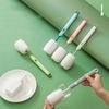 Reusable Dishwashing Brush With Detachable Head For Cleaning Tall Bottle Narrow Neck Container And Household Item
