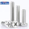 304 Stainless Steel Cross Recessed Hex Head Machine Screw