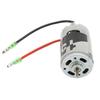 550 Brush Motor 20000 RPM Large Torsion Two Way Bearing Silver 15T Brush Motor for 110 Climbing Car
