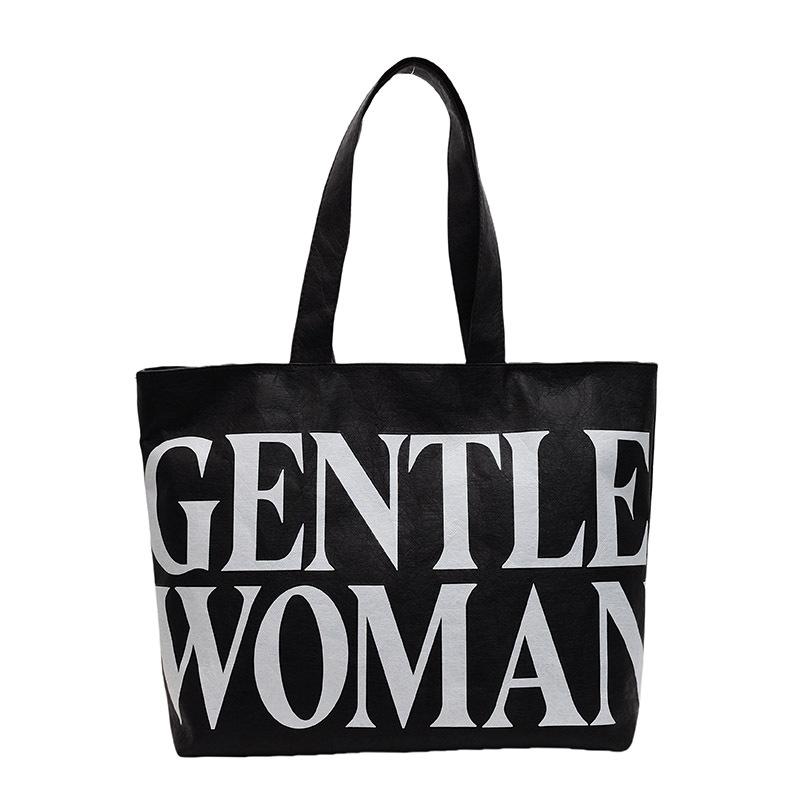 Handbag Women's 2025 Spring New Trendy Korean Version Simple Casual Shoulder Bag Large Capacity Tote Bag Fashion Big Bag