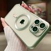 Luxury Frosted Style Magnetic Wireless Charge Case For iPhone 15 14 13 12 11 Pro Max Plus Fashion Plating Magsafe Bumper Cover