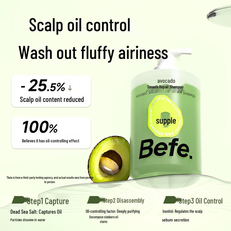 BeFe Avocado Nourishing & Softening Hair Care Set