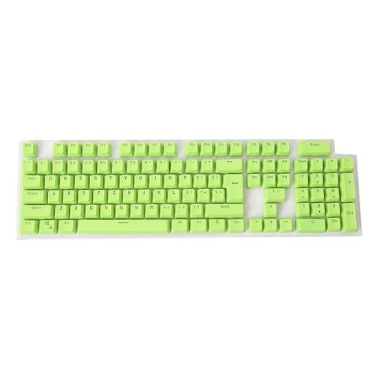 106 Keys PBT Backlight Keycaps Replacement Solid Color for Mechanical Keyboard