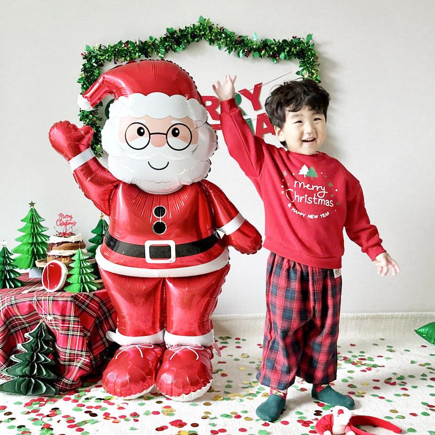 Inflatable Christmas Tree Santa Claus Toy Cartoon Inflatable Model Ornament Xmas Party New Year Po Prop Christmas Decoration