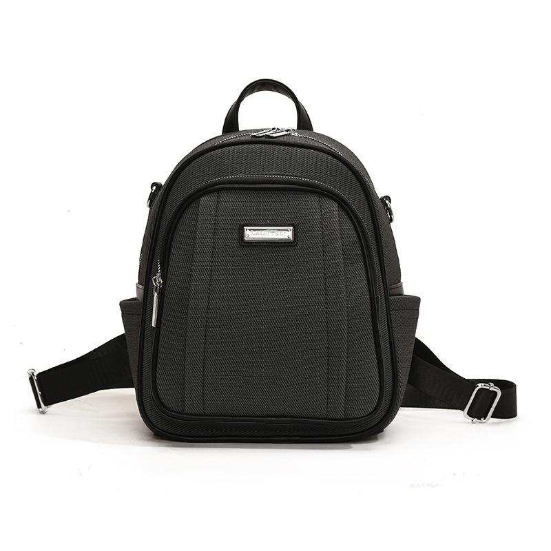 Backpack for Women Fashion Versatile College Student Schoolbag Simple Large Capacity Backpack Single Shoulder Diagonal Straddle Bag