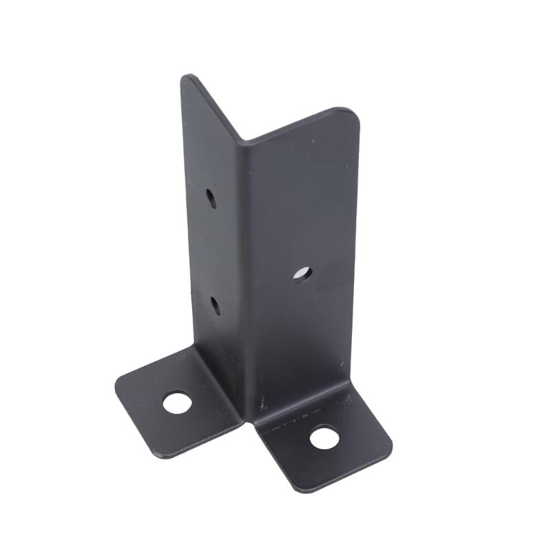 Verstellbare Terrassenpfostenanker Basiswinkel Tragbar Robust Verstärktes Zubehör für Sichere Terrassenstrukturstütze