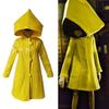 High Quality Waterproof Little Nightmares 2 Six Cosplay Costume Yellow Raincoat