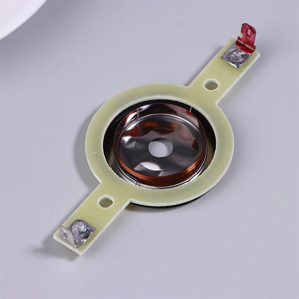 2Pcs Round Shape Speaker Treble Coil for Speaker Treble Horn Audio Equipment Maintenance Repair