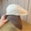 Japanese Retro Solid Color Simple Progressive Hat Women's Spring and Summer Casual All Match Face Showing Little Painter Hat Korean Beret